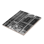 Kaapstad Cityscape Lion's hoofd Zuid-Afrika Tegeltje (Zijkant)