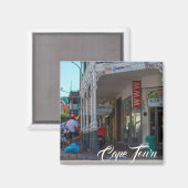 Kaapstad Cityscape Long Street Zuid-Afrika Magneet (Voorkant / Achterkant)