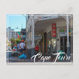 Kaapstad Cityscape Street Zuid-Afrika Briefkaart