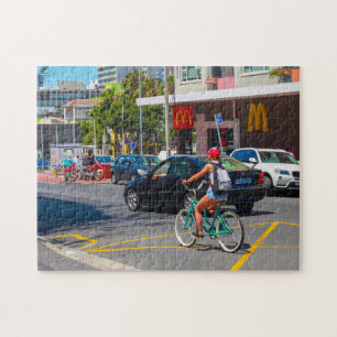 Kaapstad Cityscape Street Zuid-Afrika Legpuzzel