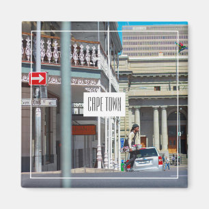 Kaapstad Cityscape Street Zuid-Afrika Magnet Magneet