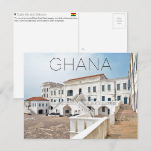 Kaapstad, Ghana Reisansichtkaart Briefkaart