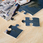 Kaapstad Harbour en Tafelberg Legpuzzel (Zijkant)