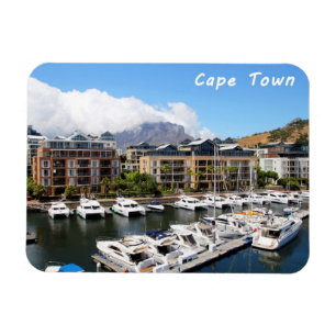 Kaapstad Harbour en Tafelberg Magneet