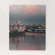 Kaapstad Haven Reis Vintage Retro