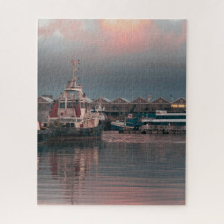 Kaapstad Haven Reis Vintage Retro Legpuzzel