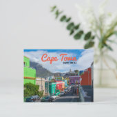 Kaapstad - Kaap-huizen Briefkaart (Staand voorkant)