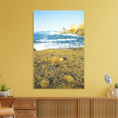 Kaapstad Kiwanda en de Stille Oceaan 2 Canvas Afdruk (Insitu (Woonkamer))