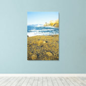 Kaapstad Kiwanda en de Stille Oceaan 2 Canvas Afdruk (Insitu (Houten vloer))