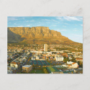 Kaapstad met tafelgebergte briefkaart