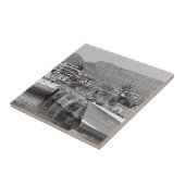 Kaapstad Monochrome V&A Waterfront Tegeltje (Zijkant)