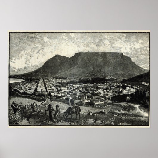 Kaapstad Poster (Voorkant)