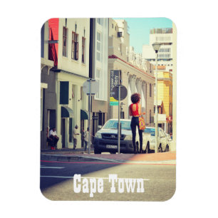 Kaapstad South Africa Street Uitzicht Cityscape Magneet