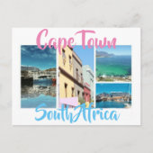 Kaapstad Tafelberg Waterfront Bo Kaap Briefkaart (Voorkant)