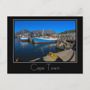 Kaapstad Tafelberg Waterfront Harbour Briefkaart