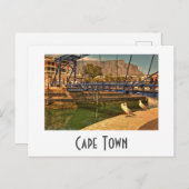 Kaapstad Tafelberg Waterfront Zuid-Afrika Briefkaart (Voorkant / Achterkant)