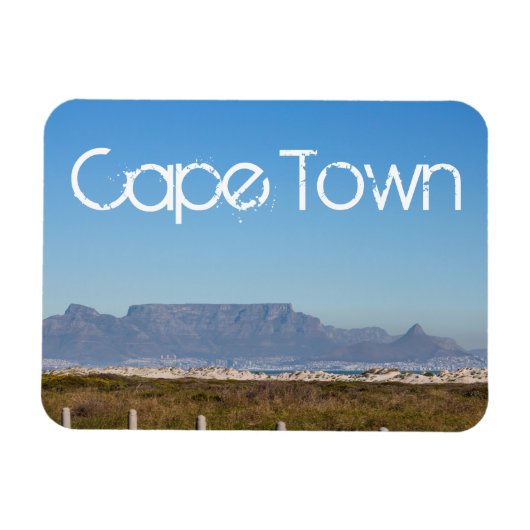 Kaapstad Tafelberg ZA Zuid-Afrika Magneet (Horizontaal)
