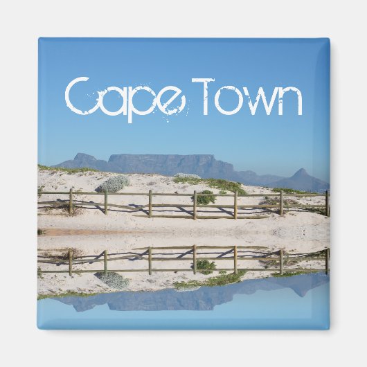 Kaapstad Tafelberg ZA Zuid-Afrika Magneet (Voorkant)
