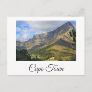 Kaapstad Tafelberg ZA Zuid-Afrika Natuur Briefkaart