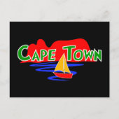Kaapstad Tafelberg Zuid-Afrika Post Kaart (Voorkant)