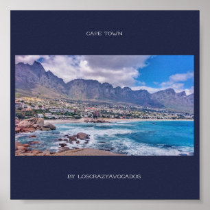 Kaapstad Tafelgebergte Poster Uitzicht