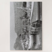 Kaapstad Waterfront Table Mountain Zuid-Afrika Legpuzzel (Verticaal)