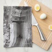 Kaapstad Waterfront Tafelberg Zuid-Afrika Theedoek (Quarter Fold)