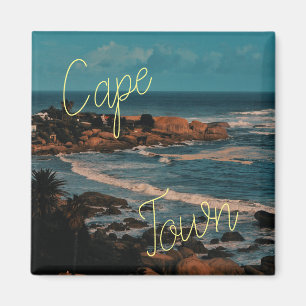 Kaapstad ZA Zuid-Afrika Oceaan Panorama Magnet Magneet