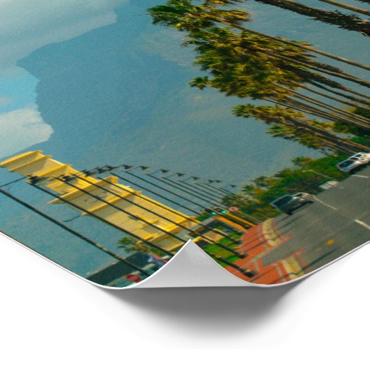 Kaapstad ZA Zuid-Afrika Poster (Hoek)