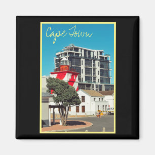 Kaapstad ZA Zuid-Afrika vuurtoren Magnet Magneet