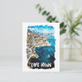 Kaapstad Zuid-Afrika Briefkaart (Staand voorkant)
