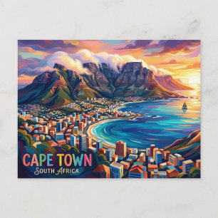 Kaapstad Zuid-Afrika Briefkaart