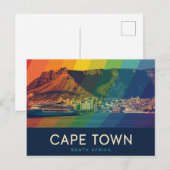 Kaapstad Zuid-Afrika Briefkaart (Voorkant / Achterkant)