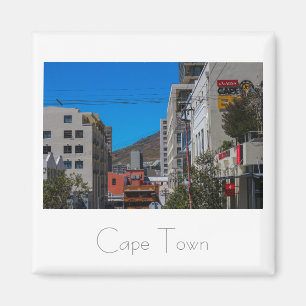 Kaapstad Zuid-Afrika Cityscape Magnet Magneet