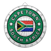 Kaapstad Zuid-Afrika Dartbord (Voorkant)