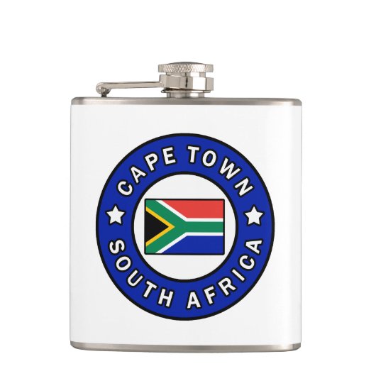 Kaapstad Zuid-Afrika Heupfles (Voorkant)