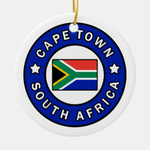 Kaapstad Zuid-Afrika Keramisch Ornament