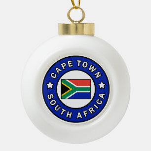 Kaapstad Zuid-Afrika Keramische Bal Ornament