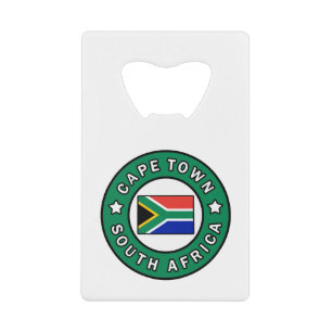 Kaapstad Zuid-Afrika Kredietkaart Flessenopener