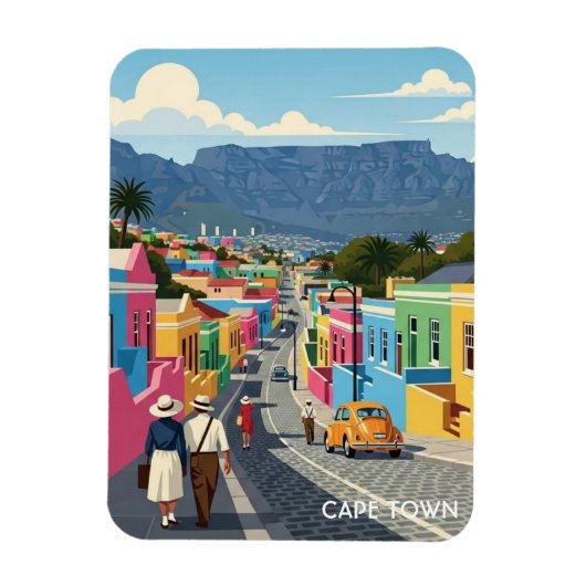 Kaapstad Zuid-Afrika Magneet (Verticaal)