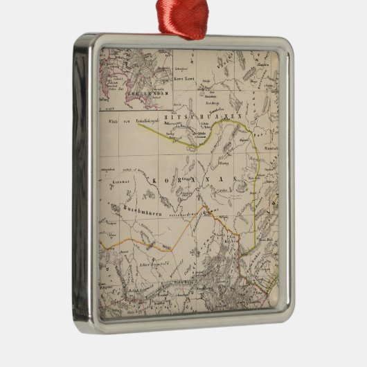 Kaapstad, Zuid-Afrika Metalen Ornament (Rechts)