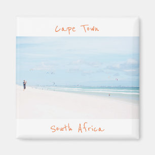 Kaapstad Zuid-Afrika Oceaan Strand Magneet