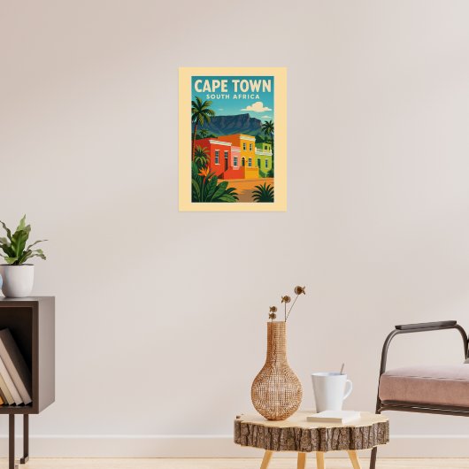Kaapstad, Zuid-Afrika Poster (Woonkamer 3)
