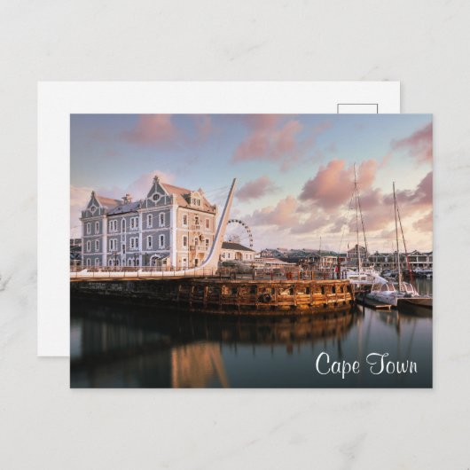 Kaapstad Zuid-Afrika Reisfoto Briefkaart (Voorkant / Achterkant)