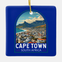 Kaapstad Zuid-Afrika Reizen Kunst Vintage