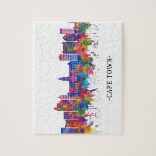 Kaapstad Zuid-Afrika Skyline Legpuzzel
