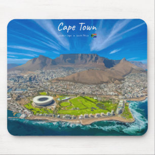Kaapstad, Zuid-Afrika - Tafelberg uitzicht Muismat