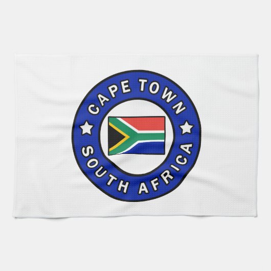 Kaapstad Zuid-Afrika Theedoek (Horizontaal)