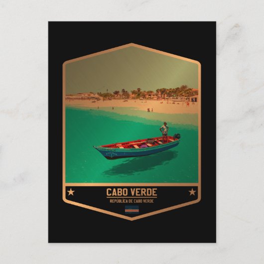 Kaapverdië Briefkaart (Voorkant)