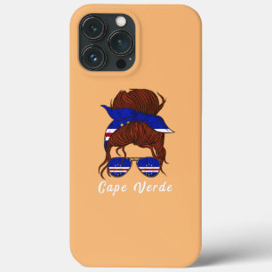 Kaapverdië Girl Bandana Woman Bun Cape iPhone 13 Pro Max Hoesje